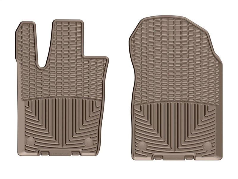 WeatherTech WT Rubber Mats - Front - Tan by WeatherTech