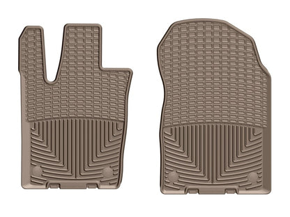 WeatherTech WT Rubber Mats - Front - Tan by WeatherTech