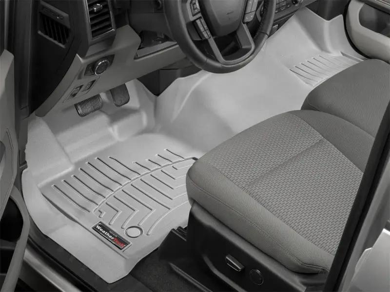 WeatherTech WT FloorLiner - Front - Grey by WeatherTech