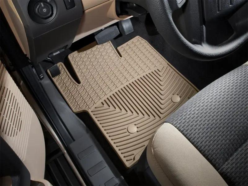 WeatherTech WT Rubber Mats - Front - Tan by WeatherTech