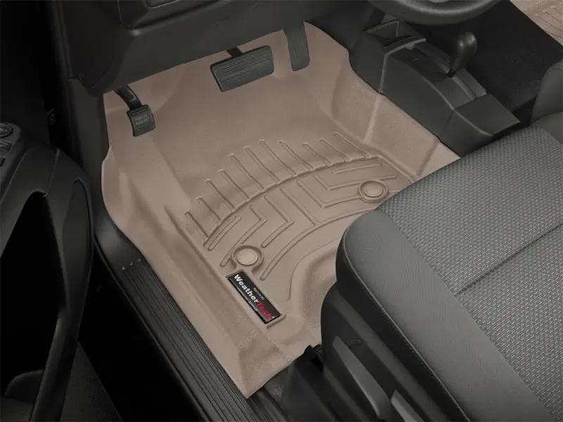 WeatherTech WT FloorLiner - Front - Tan by WeatherTech