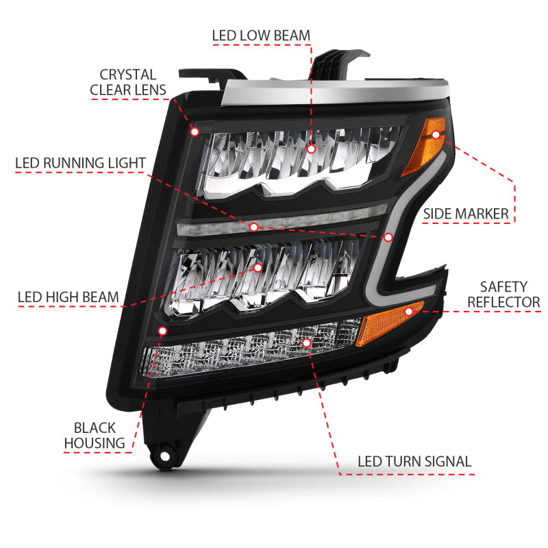 ANZO ANZ LED/Projector Headlights by ANZO