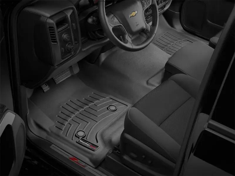 WeatherTech WT FloorLiner - Front - Blk by WeatherTech