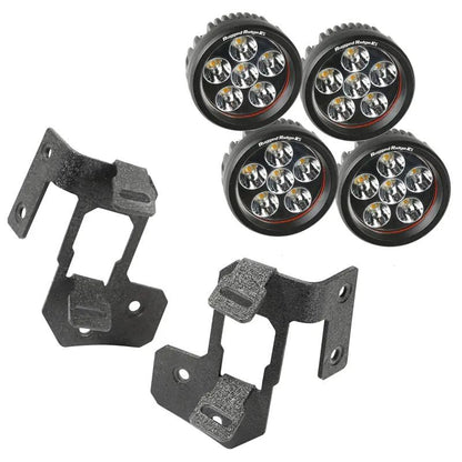 Rugged Ridge RUG Light Mounts by Rugged Ridge