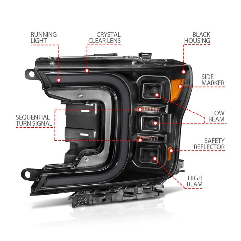ANZO ANZ LED/Projector Headlights by ANZO