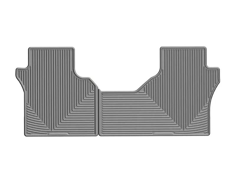 WeatherTech WT Rubber Mats - Rear - Grey by WeatherTech
