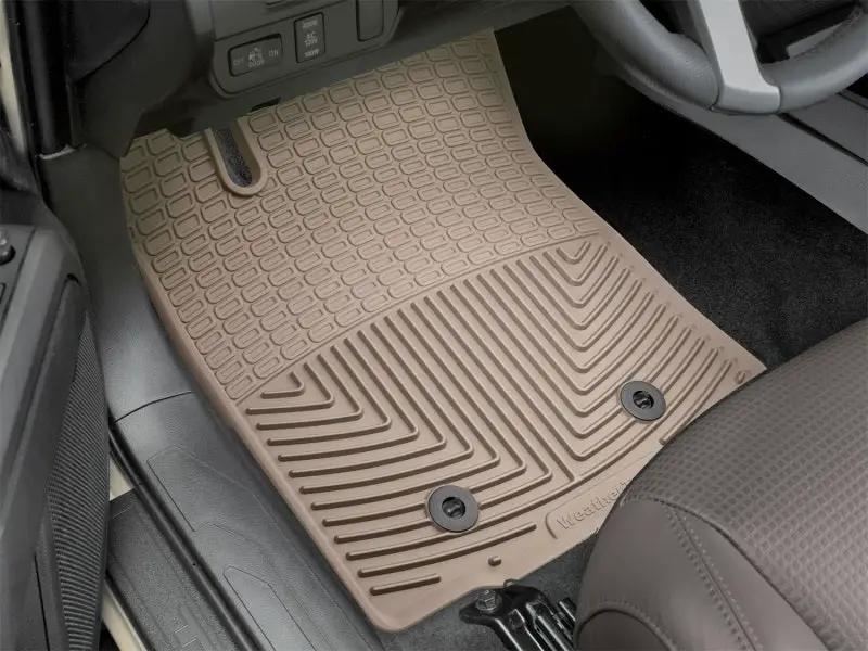 WeatherTech WT Rubber Mats - Front - Tan by WeatherTech