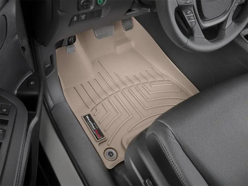 WeatherTech WT FloorLiner - Front - Tan by WeatherTech