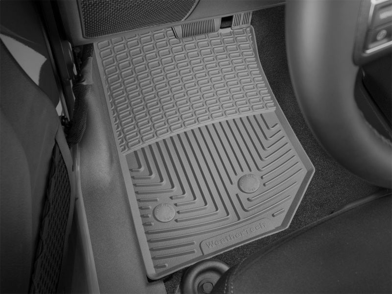 WeatherTech WT Rubber Mats - Front - Grey by WeatherTech