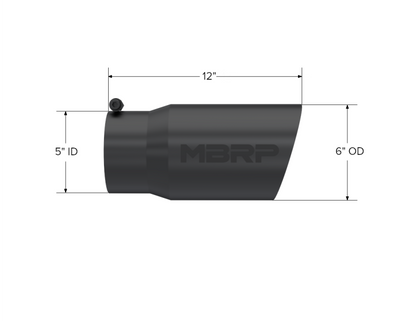 MBRP Univ Exhaust Tips BLK by MBRP