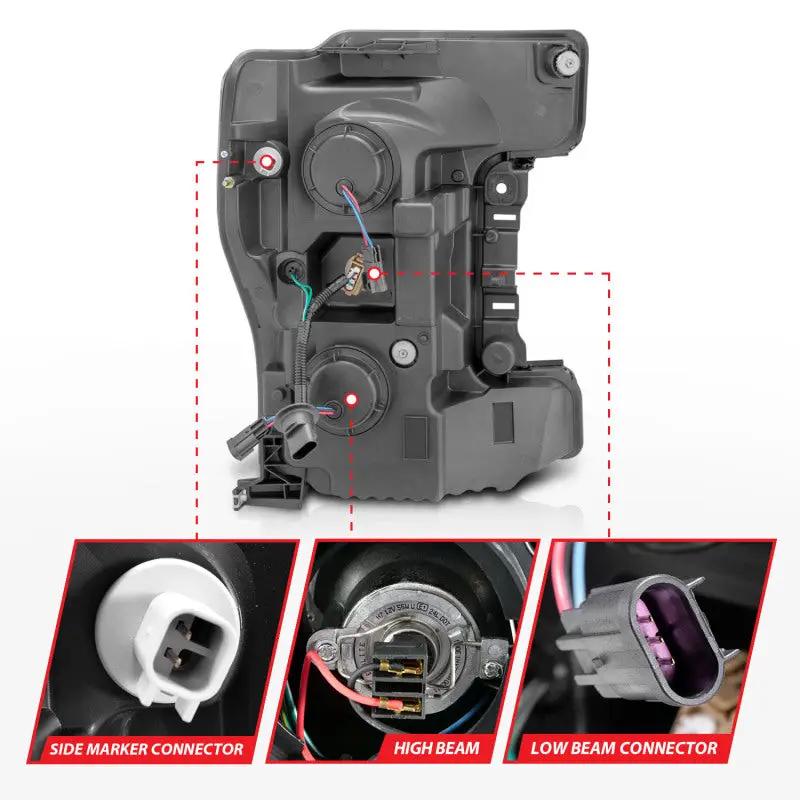 ANZO ANZ LED/Projector Headlights by ANZO