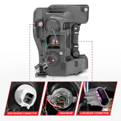 ANZO ANZ LED/Projector Headlights by ANZO