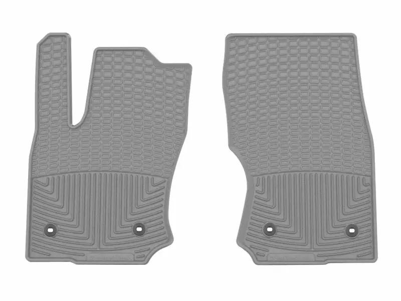 WeatherTech WT Rubber Mats - Front - Grey by WeatherTech