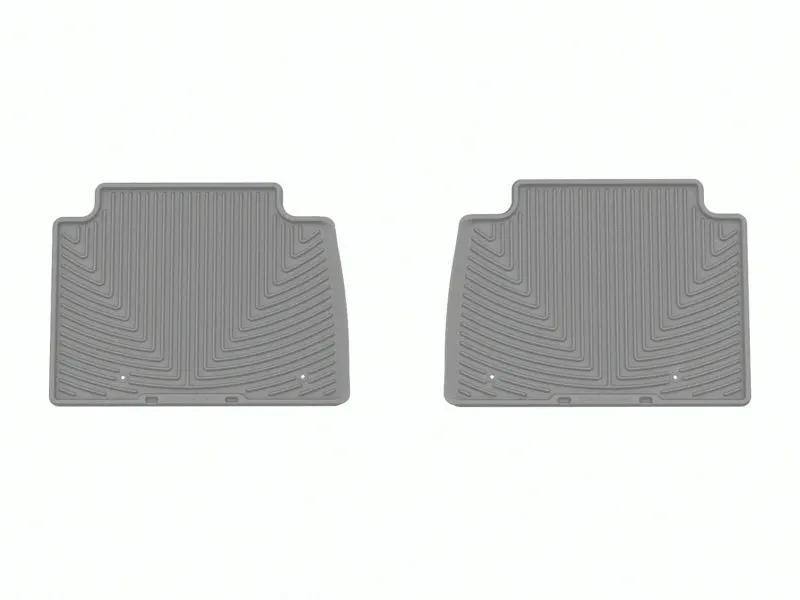 WeatherTech WT Rubber Mats - Rear - Grey by WeatherTech