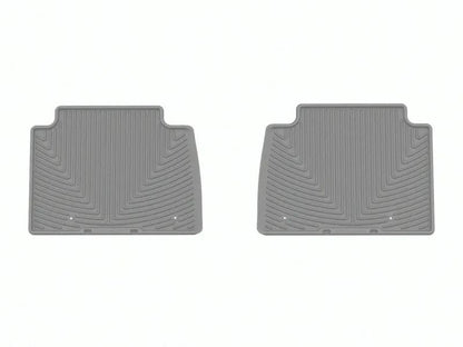 WeatherTech WT Rubber Mats - Rear - Grey by WeatherTech