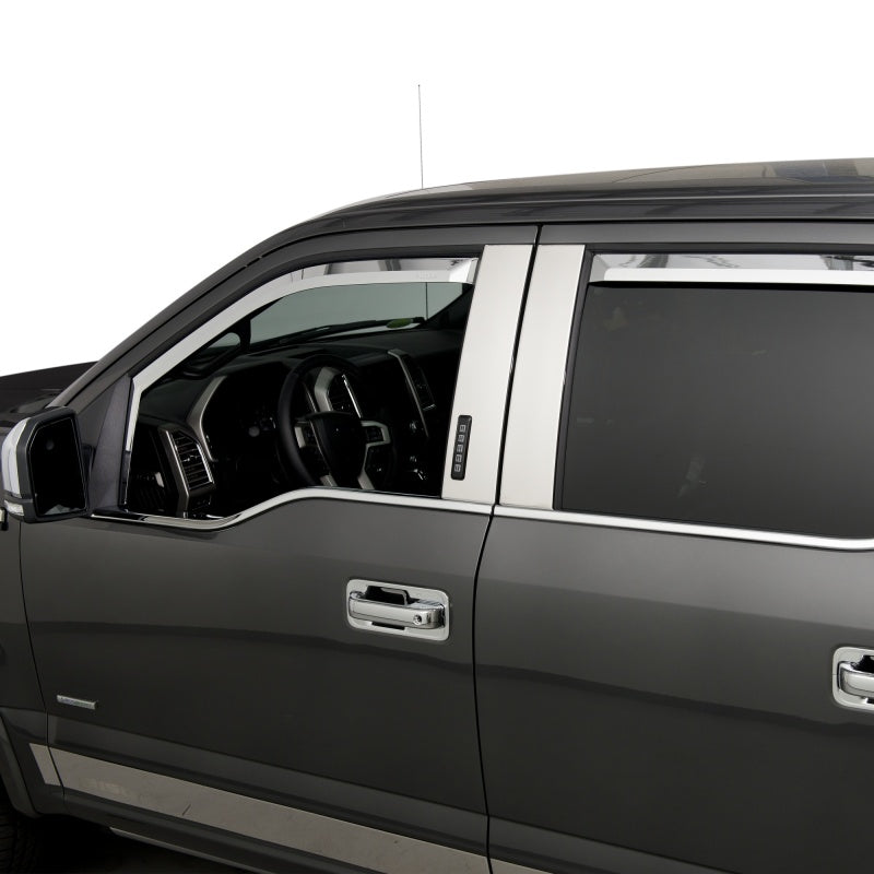 Putco PUT Element Chrm Window Visors