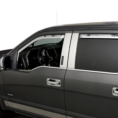 Putco PUT Element Chrm Window Visors
