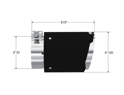 MBRP Univ Exhaust Tips Carbon