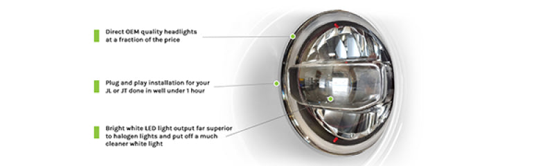 DV8 Offroad DVE Headlights