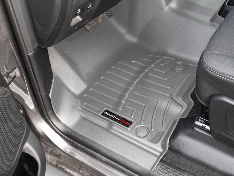 WeatherTech WT FloorLiner - Front - Grey by WeatherTech