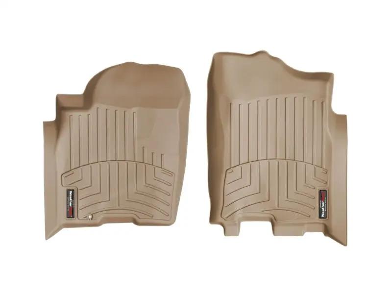 WeatherTech WT FloorLiner - Front - Tan by WeatherTech