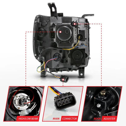 ANZO ANZ LED/Projector Headlights by ANZO