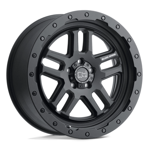 Black Rhino Hard Alloys BR BARSTOW 18X9.5 5X127 -18 71 TXT M-BLK by Black Rhino Hard Alloys