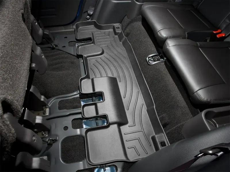 WeatherTech WT FloorLiner - Rear - Blk by WeatherTech