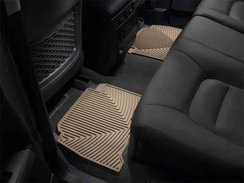 WeatherTech WT Rubber Mats - Rear - Tan by WeatherTech