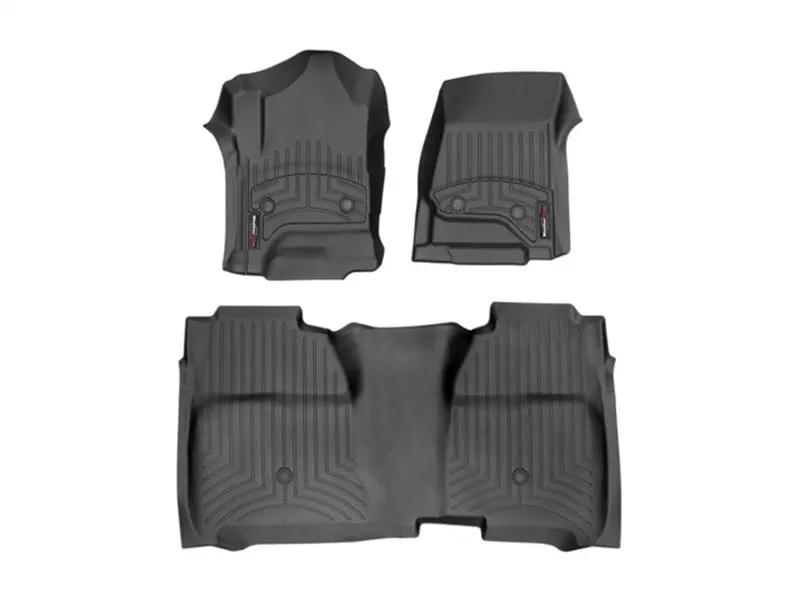 WeatherTech WT FloorLiner - Front - Blk by WeatherTech
