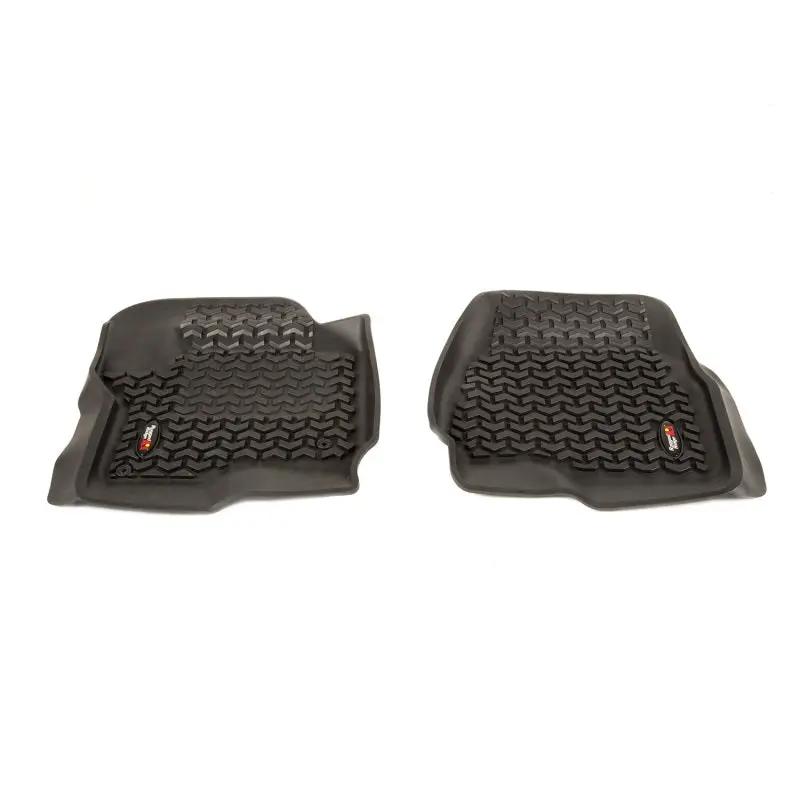 Rugged Ridge RUG Floor Liners - Black by Rugged Ridge