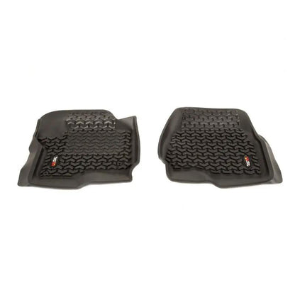 Rugged Ridge RUG Floor Liners - Black by Rugged Ridge