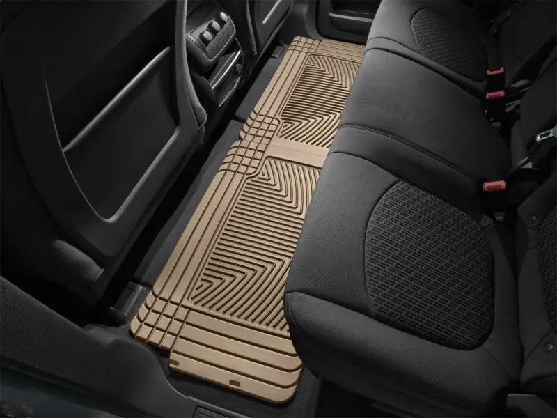 WeatherTech WT Rubber Mats - Rear - Tan by WeatherTech