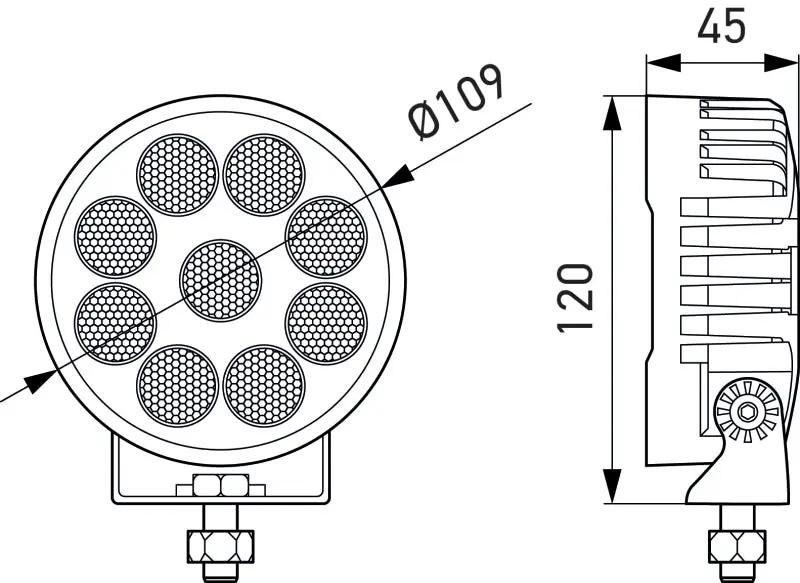 HELLA Work Lamp by Hella