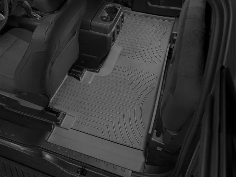 WeatherTech WT FloorLiner - Rear - Blk by WeatherTech