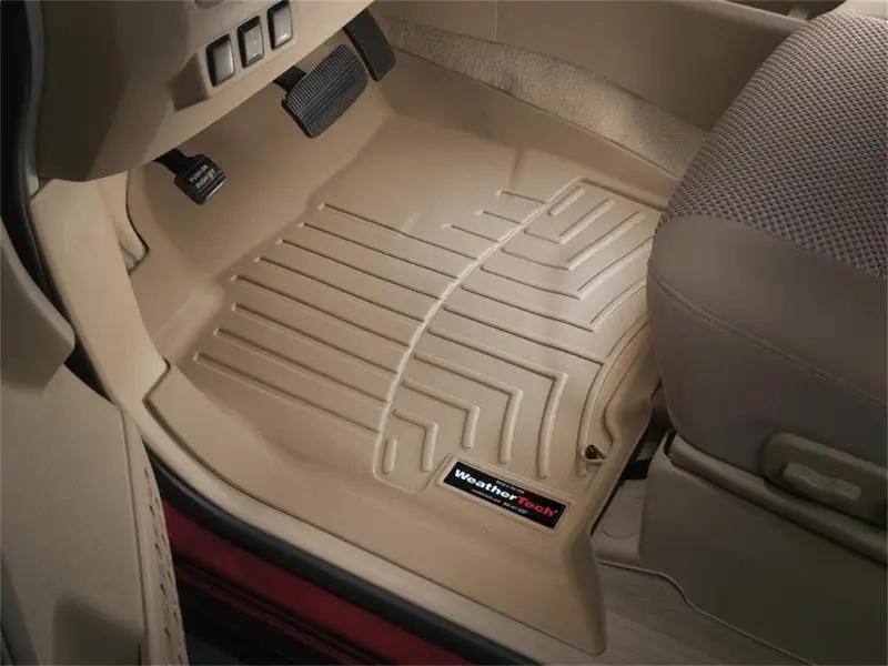 WeatherTech WT FloorLiner - Front - Tan by WeatherTech
