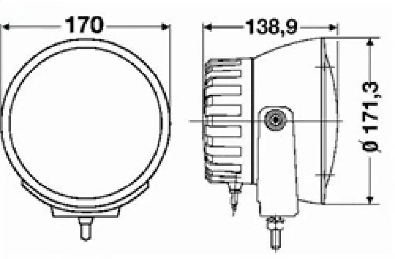 HELLA Rallye 4000 Lamp by Hella