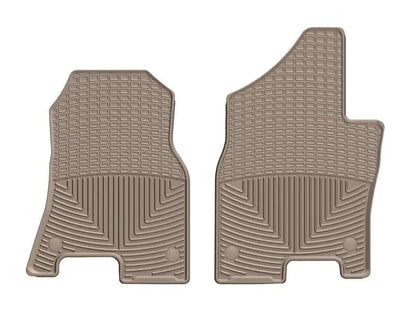 WeatherTech WT Rubber Mats - Front - Tan by WeatherTech