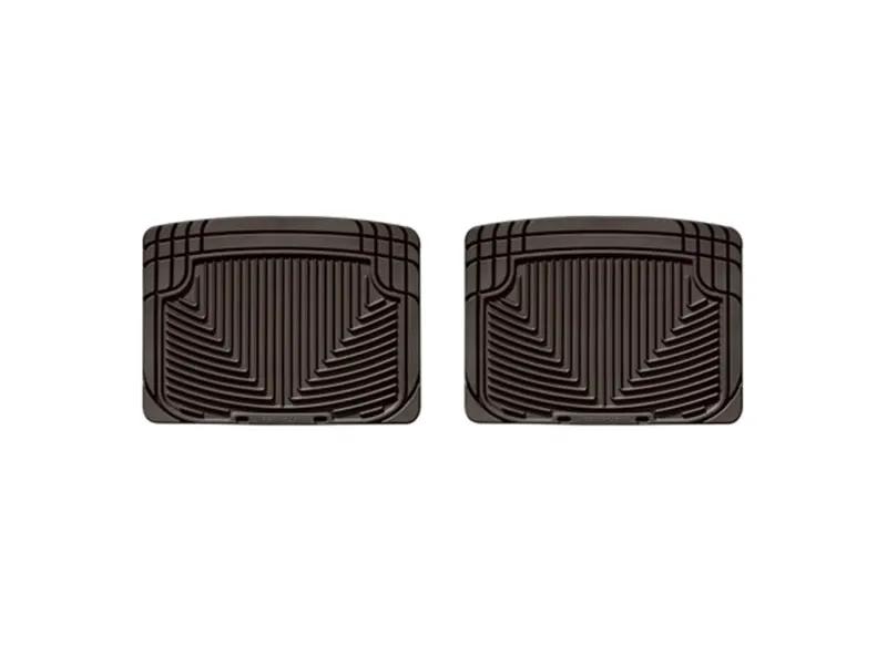 WeatherTech WT Rubber Mats - Rear - Cocoa by WeatherTech