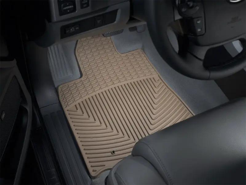 WeatherTech WT Rubber Mats - Front - Tan by WeatherTech