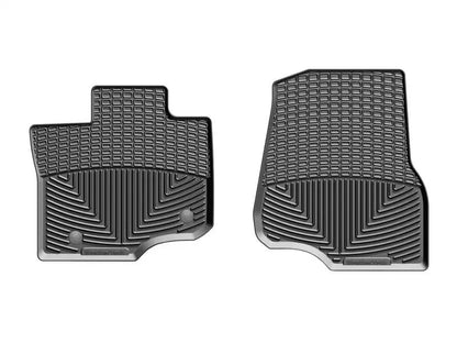 WeatherTech WT Rubber Mats - Front - Blk