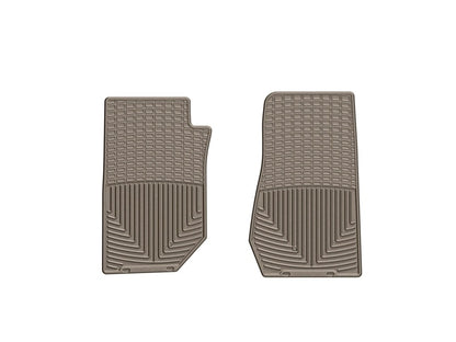 WeatherTech WT Rubber Mats - Front - Tan by WeatherTech