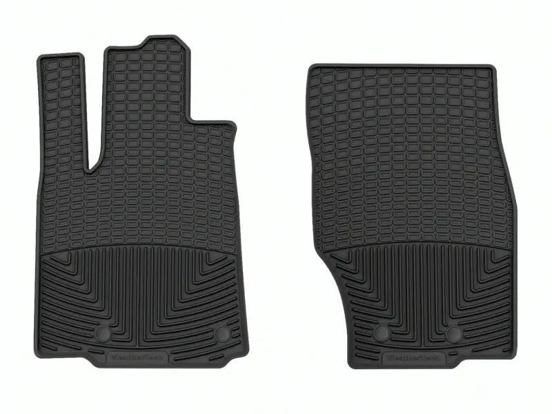 WeatherTech WT Rubber Mats - Front - Blk by WeatherTech