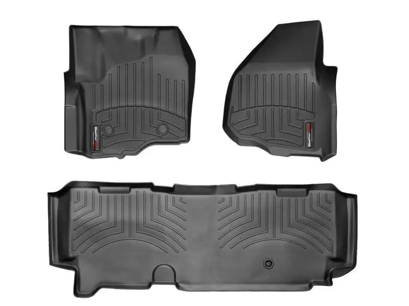 WeatherTech WT FloorLiner - Rear - Blk by WeatherTech