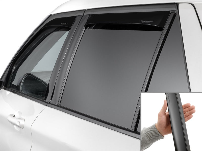 WeatherTech WT Deflector - Combo - Matte Black by WeatherTech