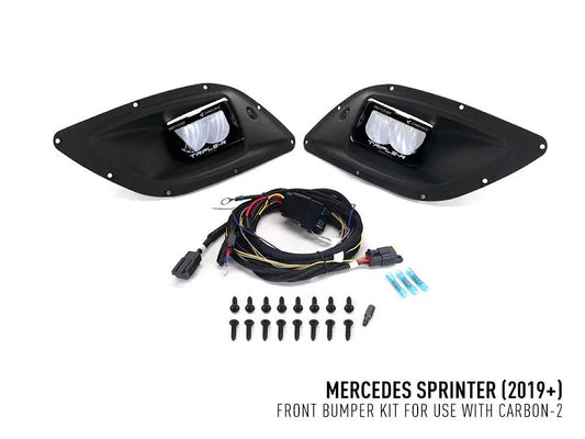 TRIPLE-R-LIGHTS Mercedes Sprinter (2018+) - Fog Light Upgrade Kit (With Carbon-2) by TRIPLE-R-LIGHTS