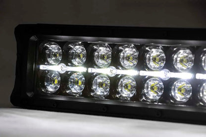Rough Country 40 Inch Black Series LED Light Bar | Curved | Dual Row | Cool White DRL by Rough Country