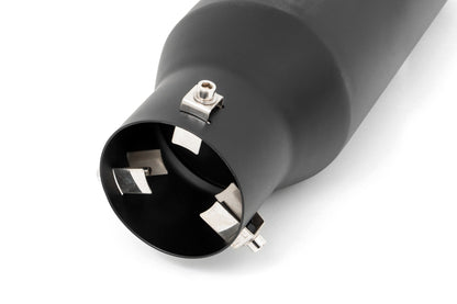 Punta de escape | Negro | Logotipo RC | Tubo de 2.5-3.125 pulgadas