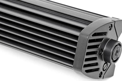 Rough Country 54 Inch Black Series LED Light Bar | Curved | Dual Row | Cool White DRL by Rough Country