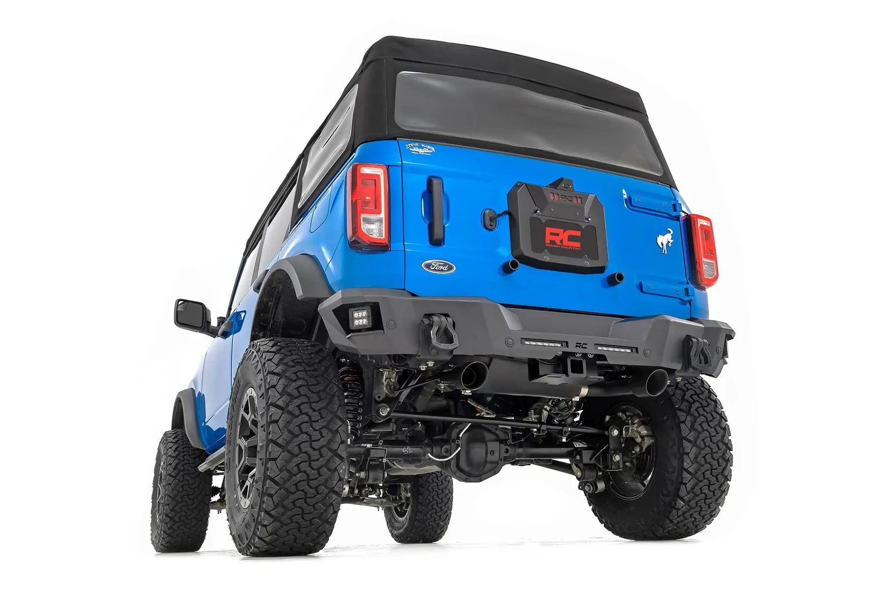 Rough Country Performance Exhaust | Dual Outlet | Ford Bronco 4WD (2021-2025) by Rough Country